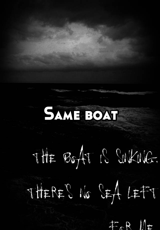 same-boat