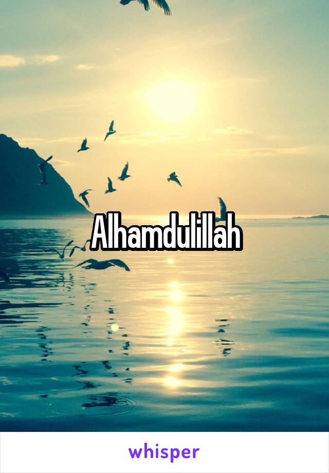 Alhamdulillah