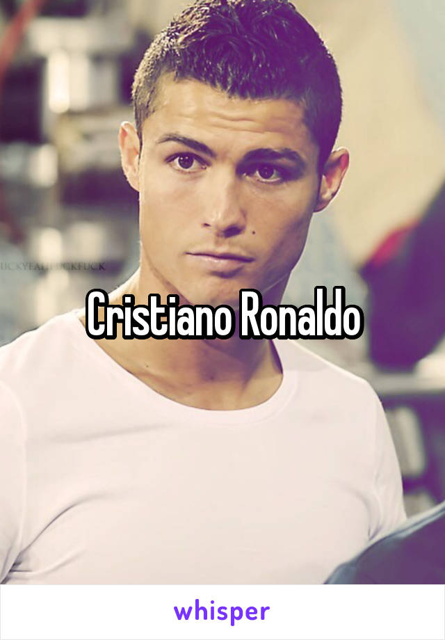 Cristiano Ronaldo