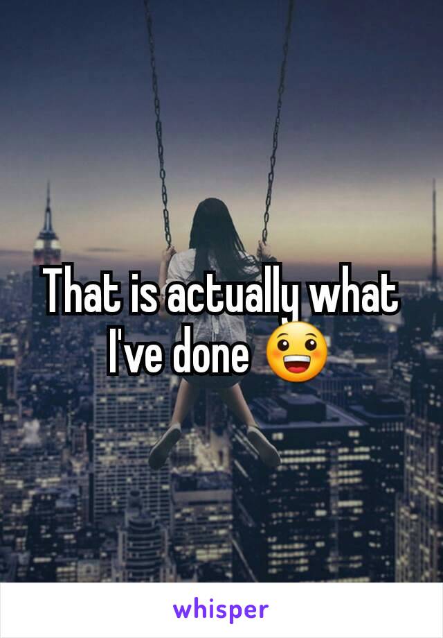 That is actually what I've done 😀