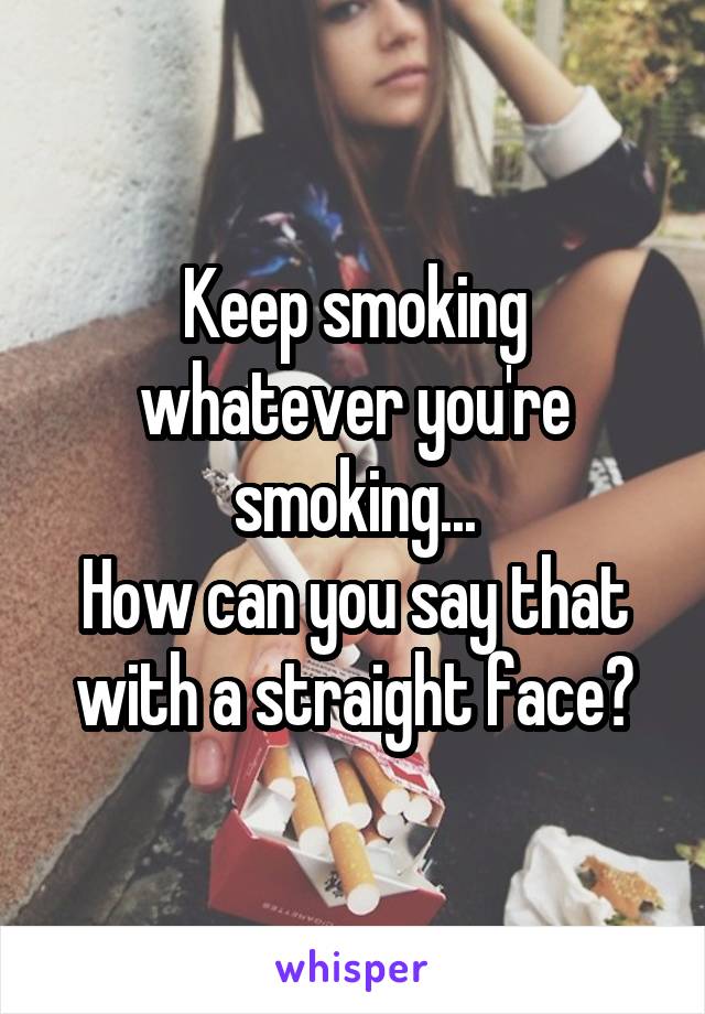 Keep smoking whatever you're smoking...
How can you say that with a straight face?