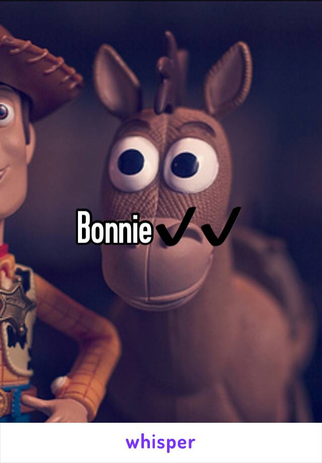 Bonnie✔️✔️