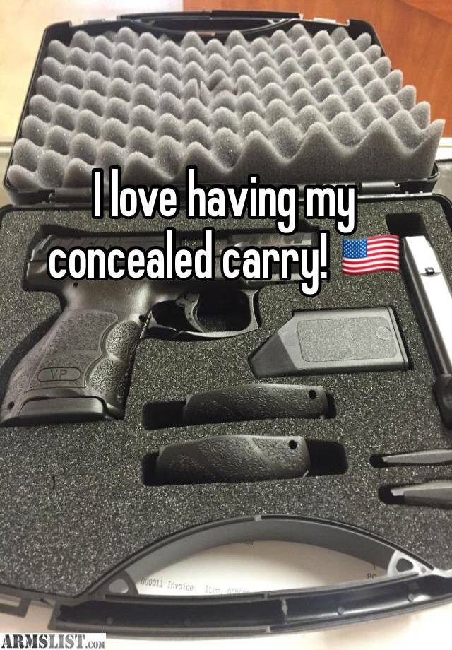 I love having my concealed carry! 🇺🇸