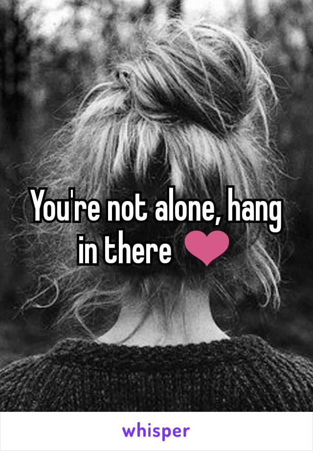 You're not alone, hang in there ❤️