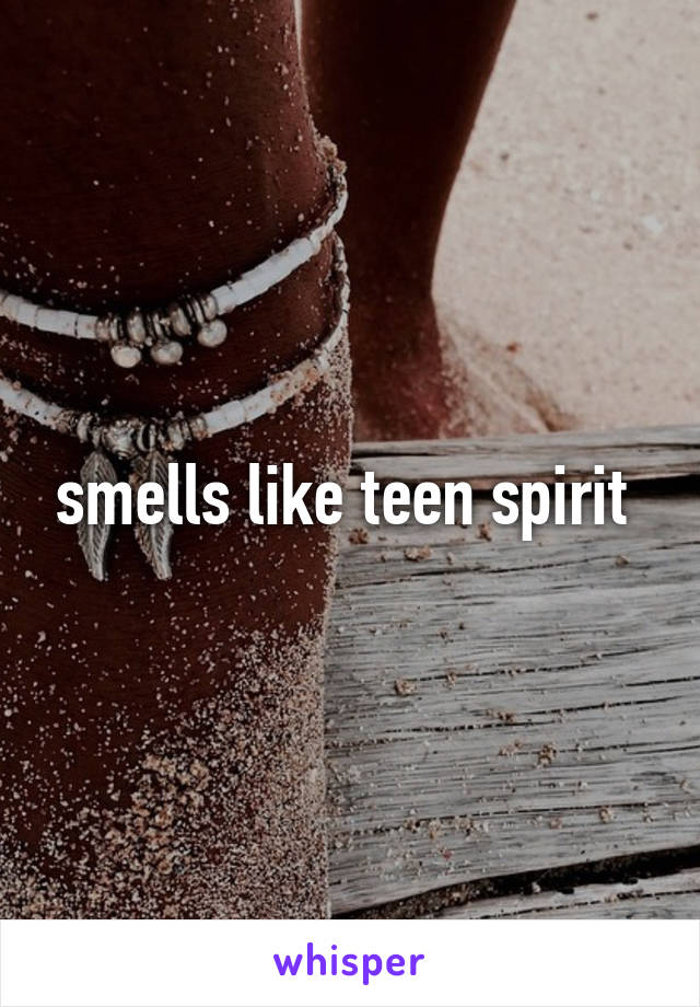 smells like teen spirit 