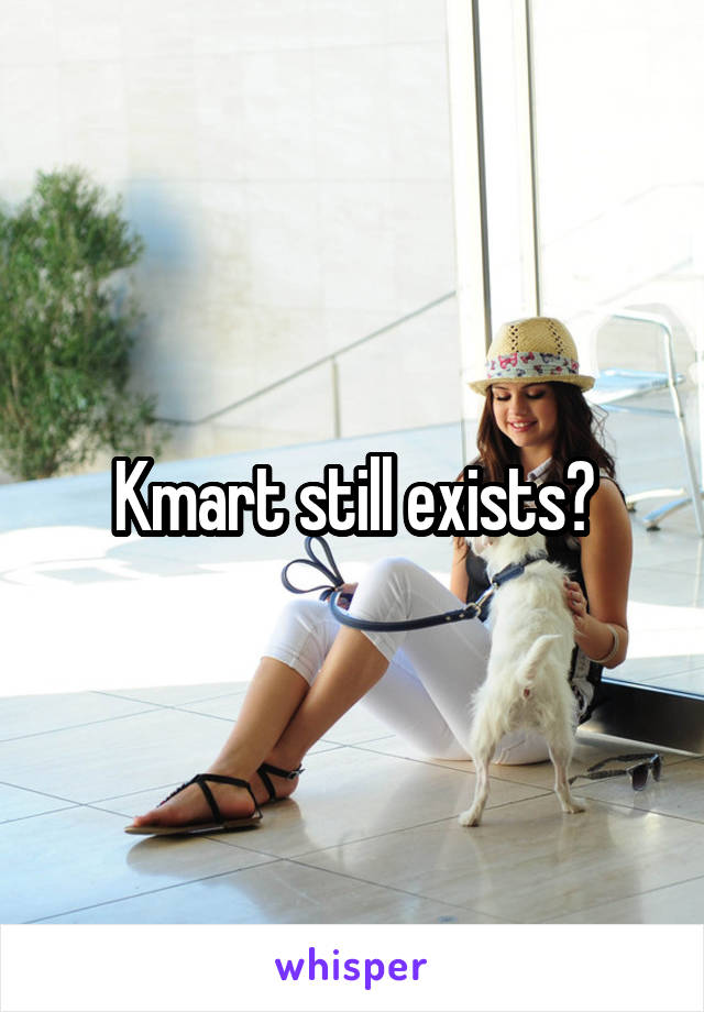 Kmart still exists?