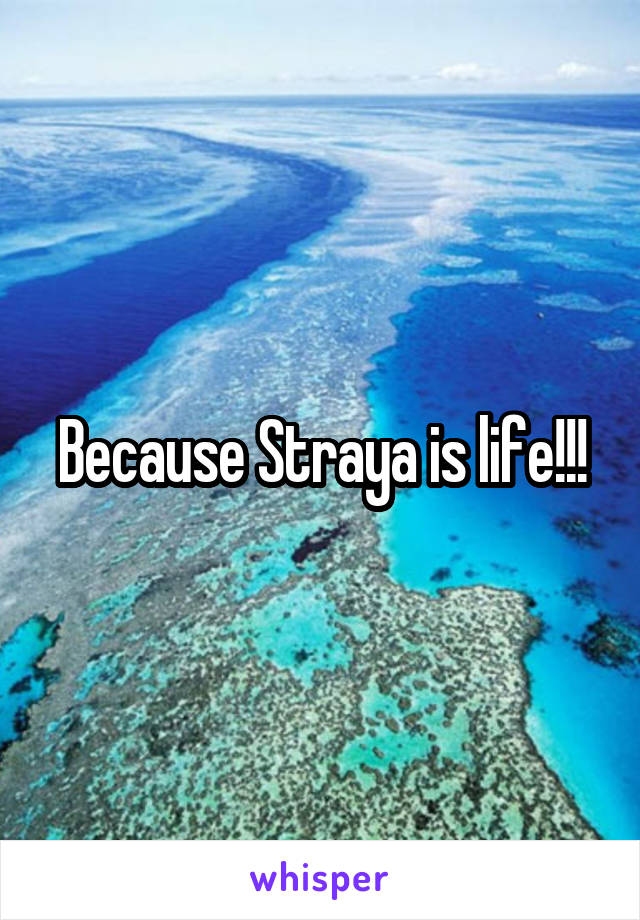 Because Straya is life!!!