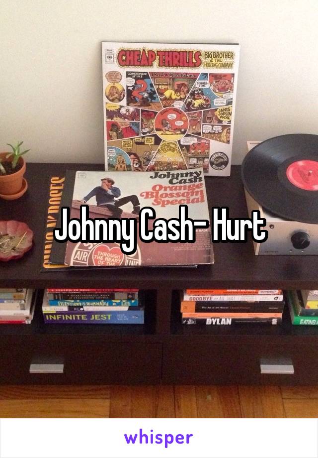 Johnny Cash- Hurt