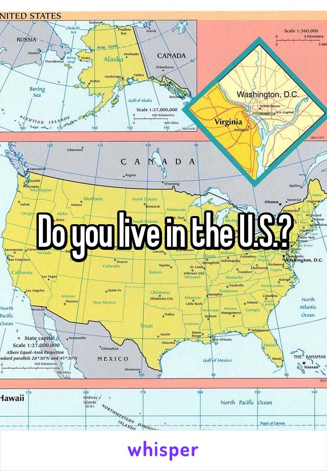 Do you live in the U.S.?