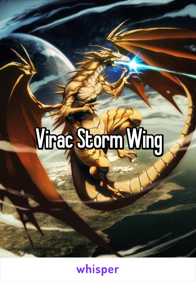 Virac Storm Wing