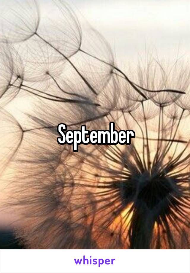 September