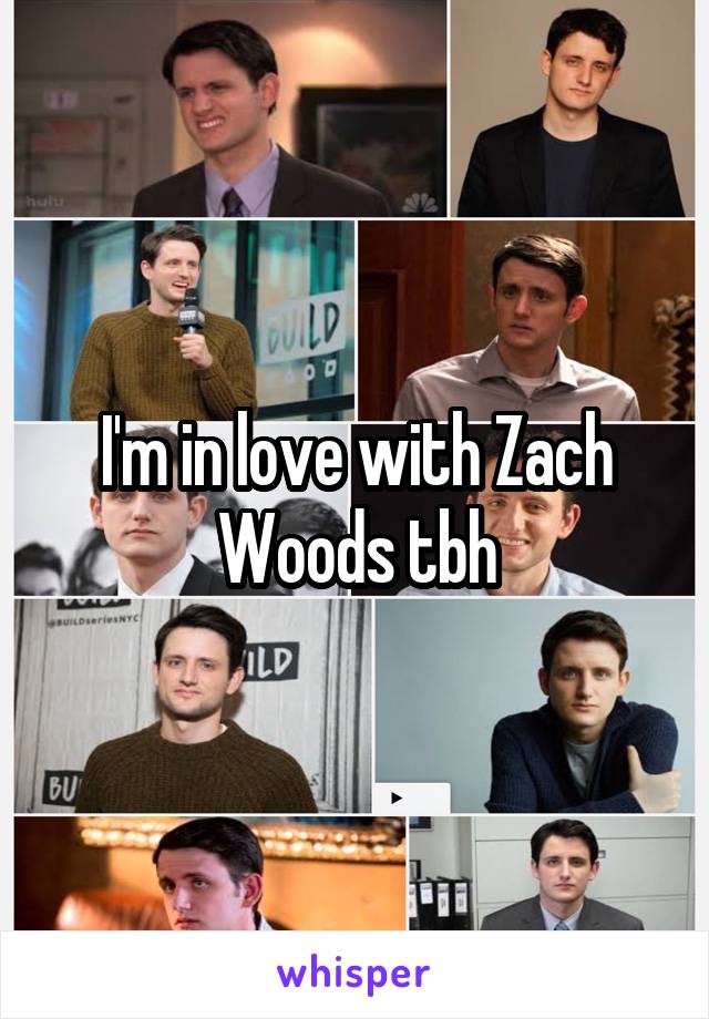 I'm in love with Zach Woods tbh