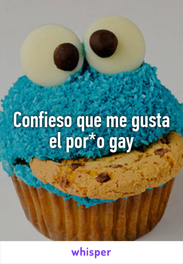 Confieso que me gusta el por*o gay