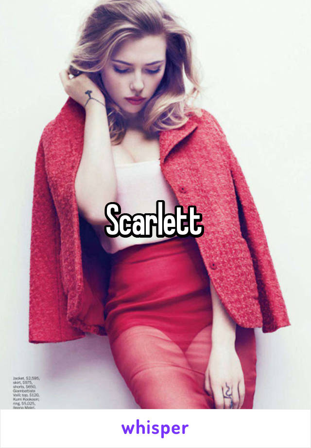 Scarlett 