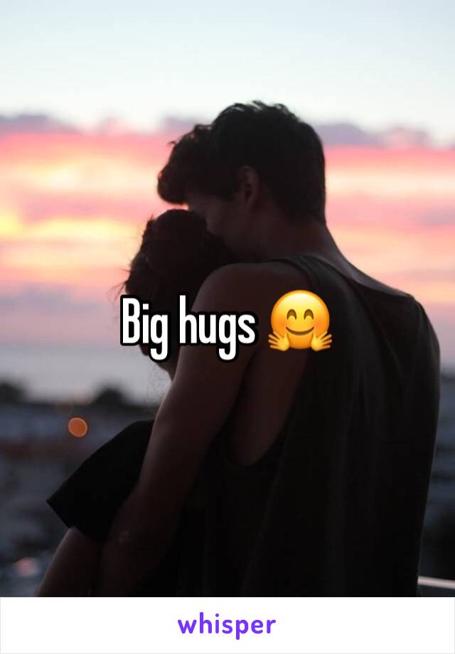 Big hugs 🤗 