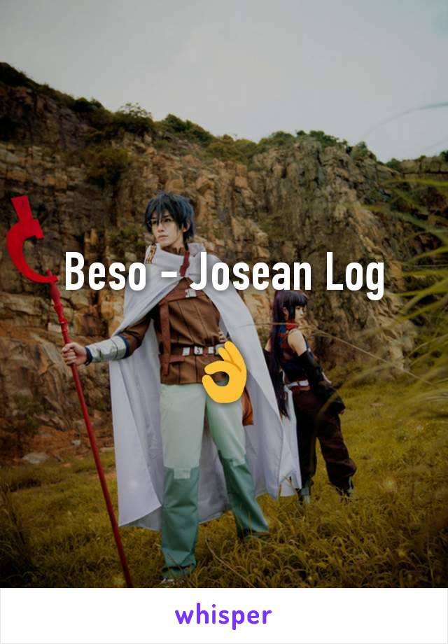 Beso - Josean Log

👌