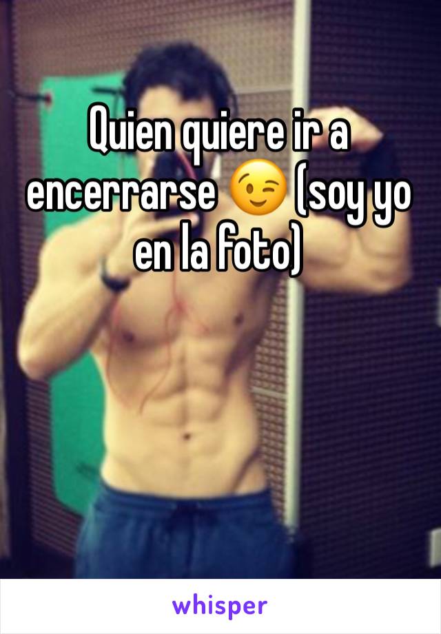 Quien quiere ir a encerrarse 😉 (soy yo en la foto)