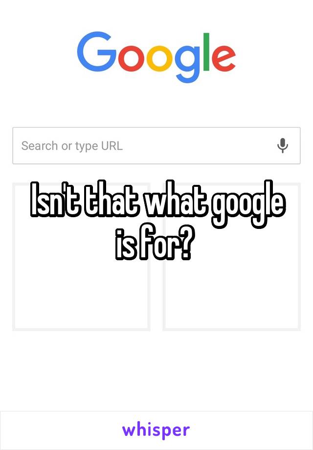 Isn't that what google is for? 