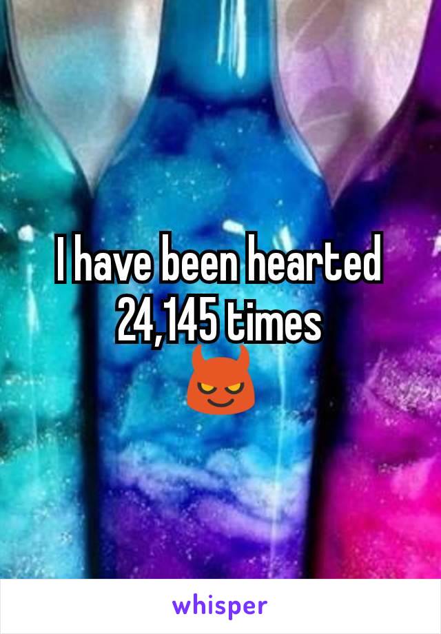 I have been hearted
24,145 times
😈