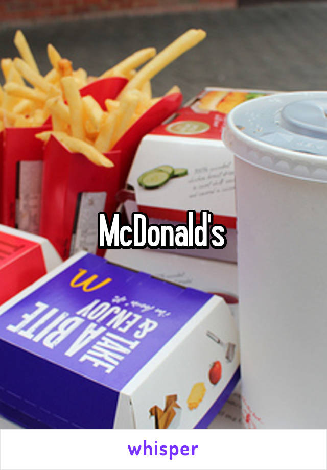 McDonald's 