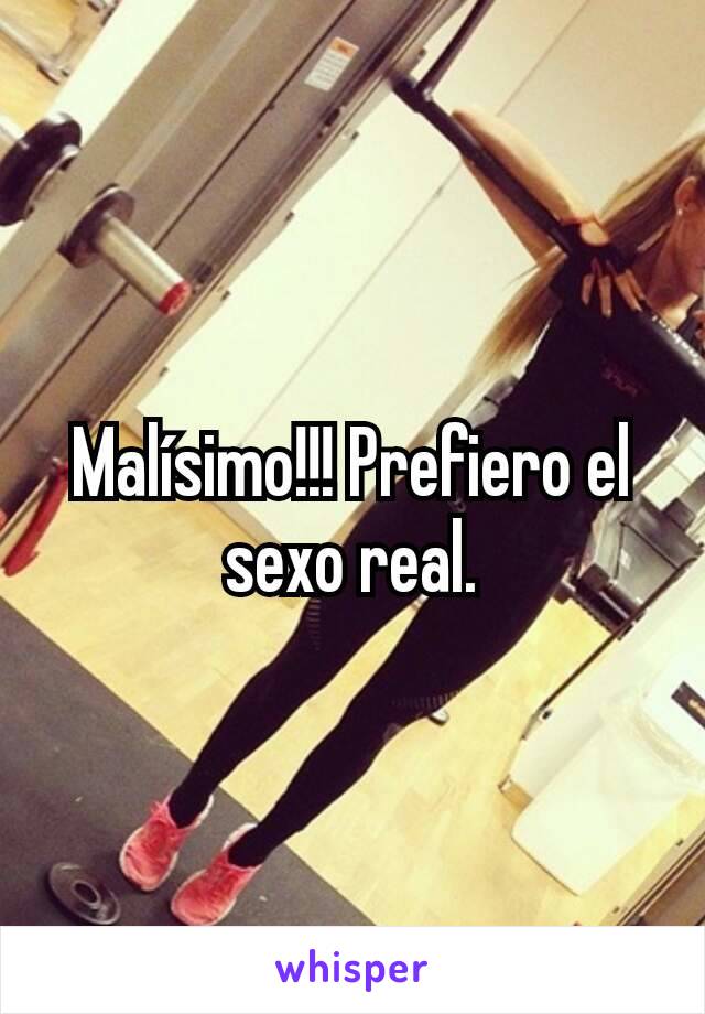 Malísimo!!! Prefiero el sexo real.