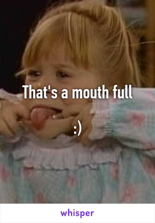 That's a mouth full

:)