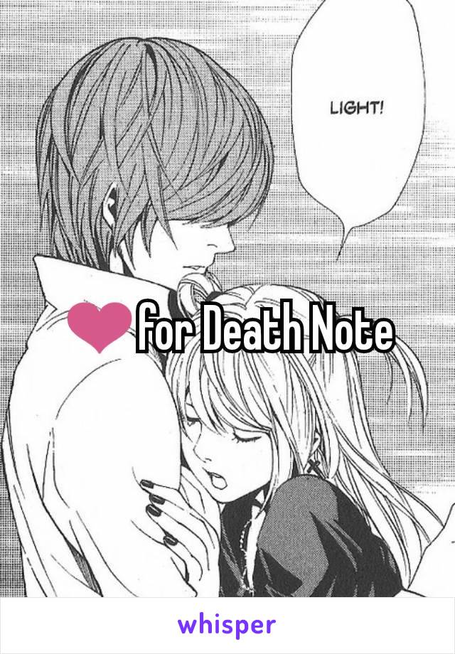 ❤for Death Note