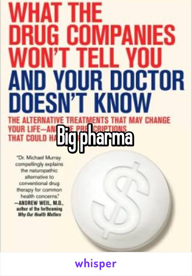 Big pharma 