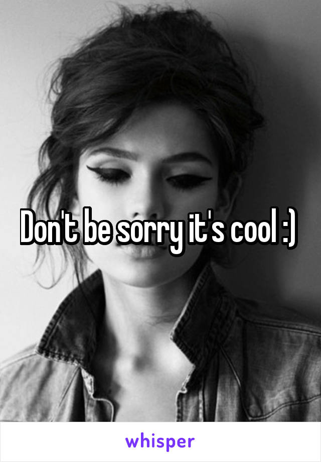 Don't be sorry it's cool :) 