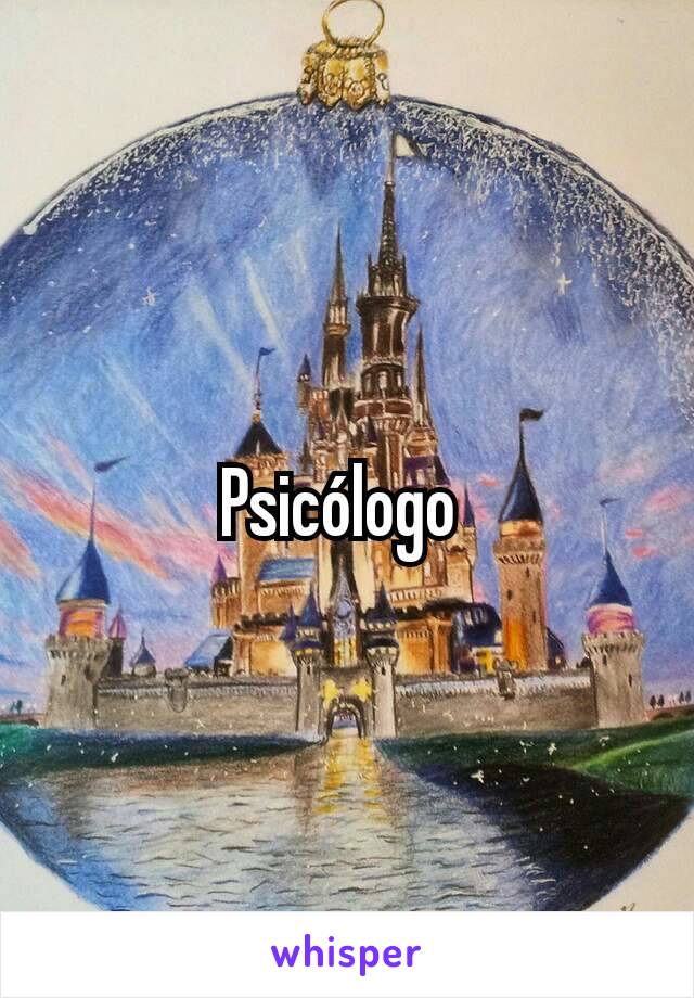 Psicólogo 