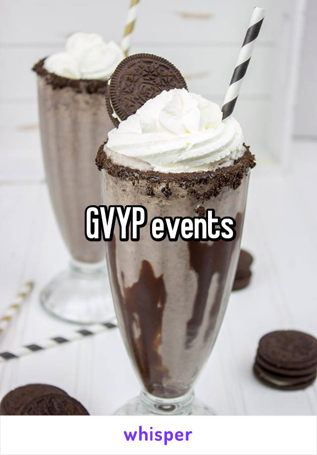 GVYP events