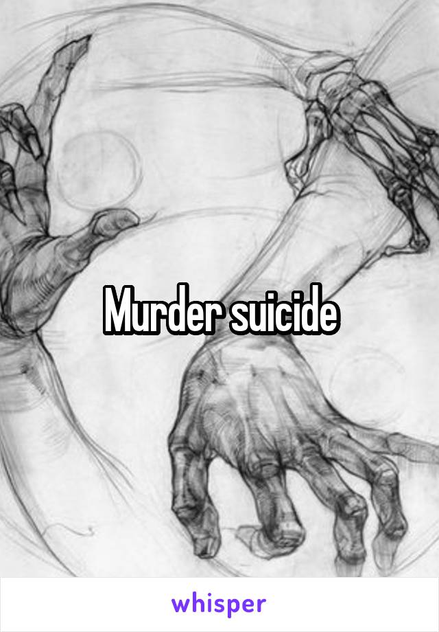 Murder suicide