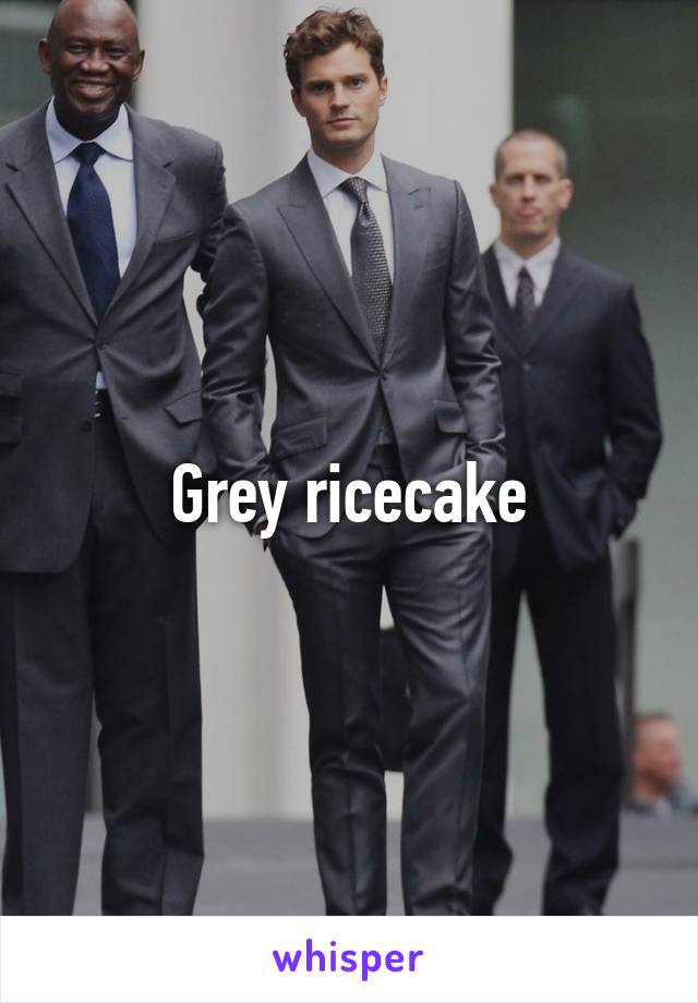 Grey ricecake