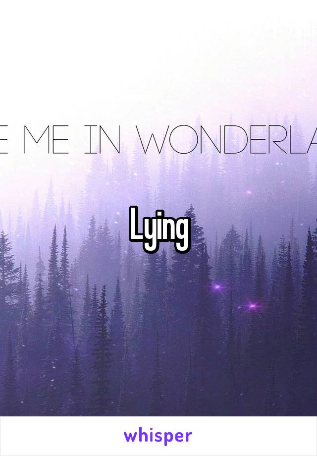 Lying