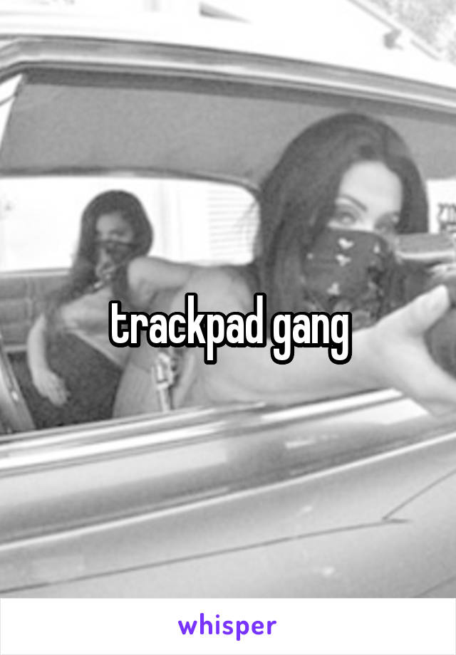 trackpad gang