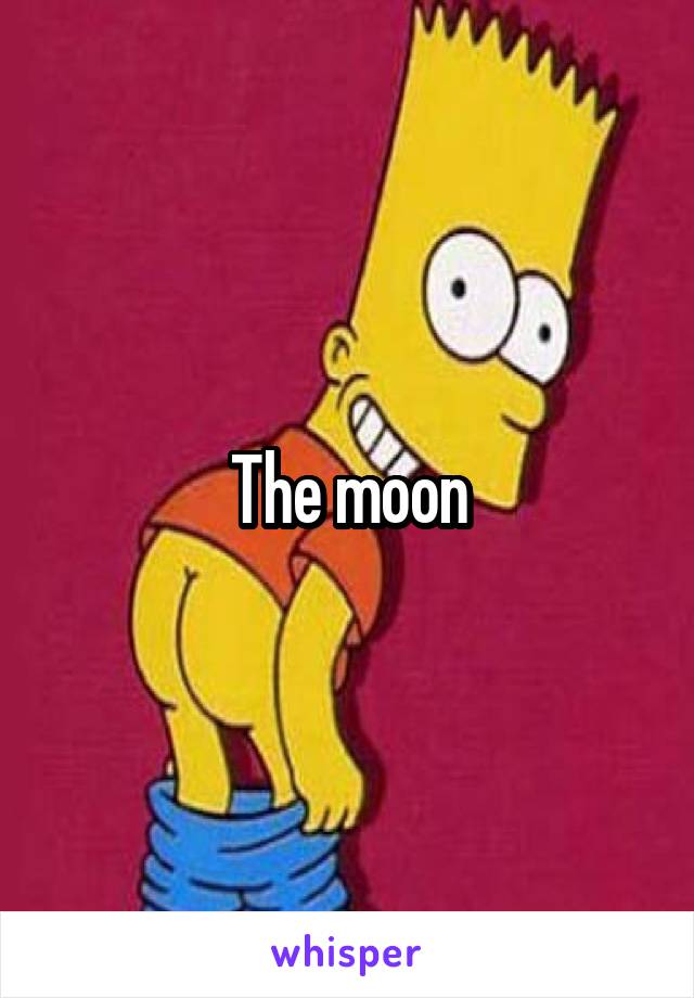 The moon