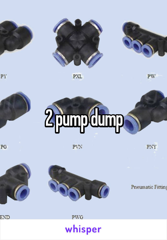 2 pump dump