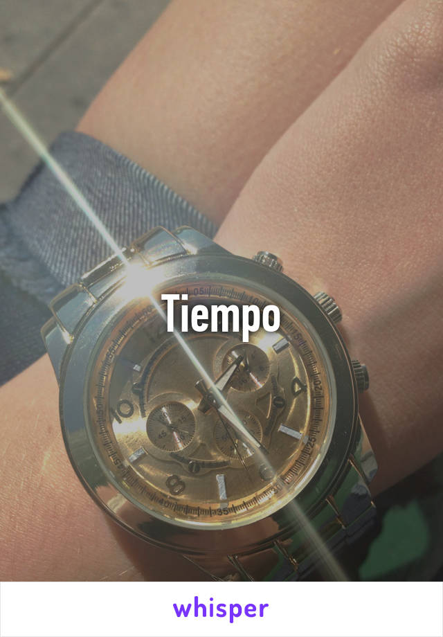 Tiempo