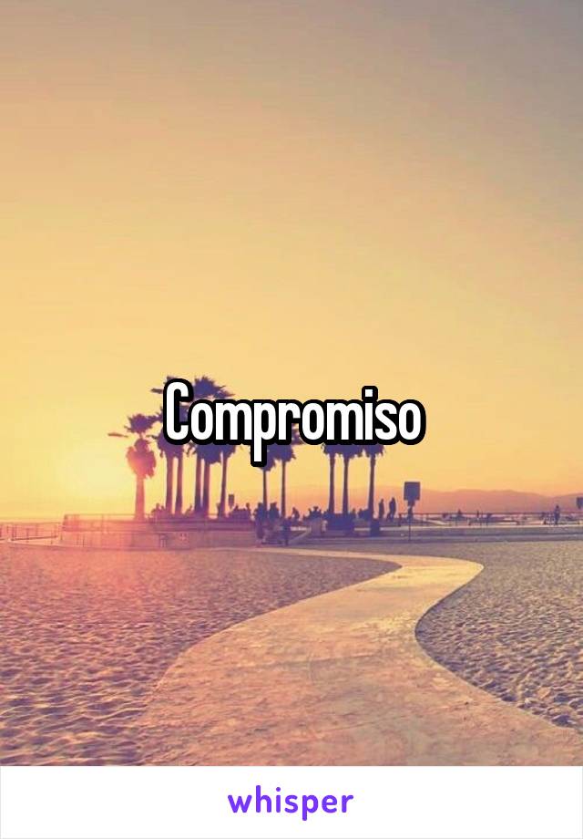 Compromiso