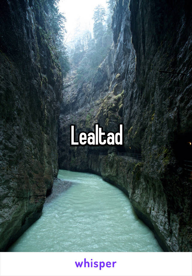 Lealtad