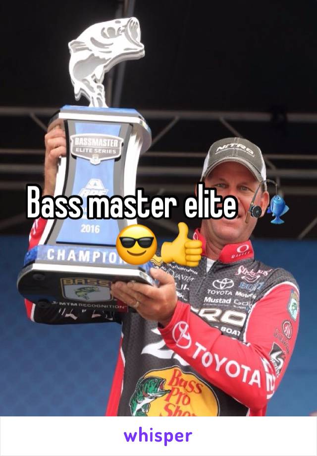 Bass master elite 🎣😎👍