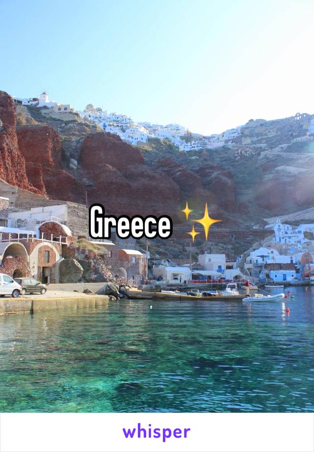 Greece ✨