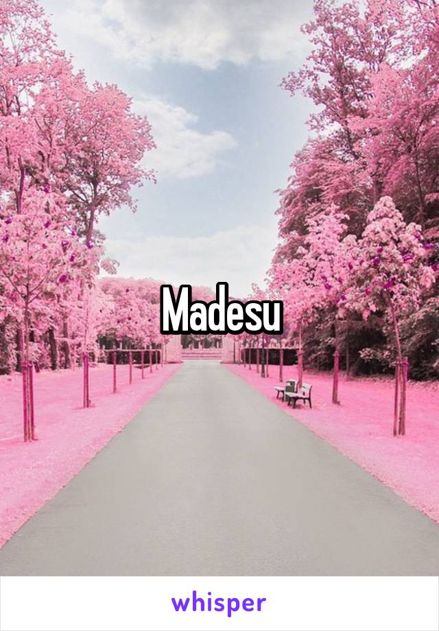 Madesu