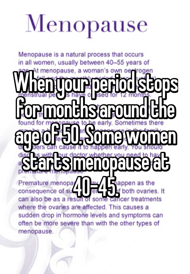 when-your-period-stops-for-months-around-the-age-of-50-some-women