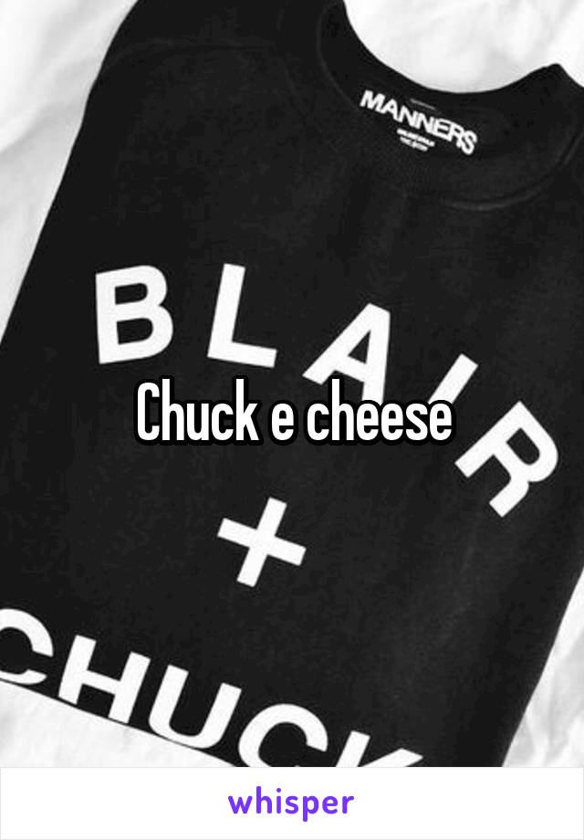  Chuck e cheese 