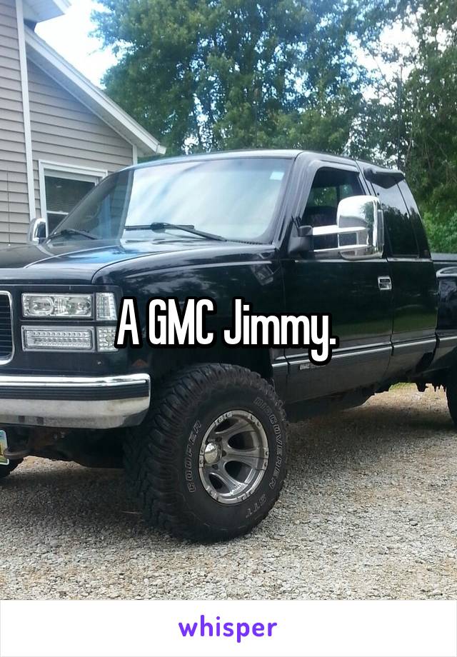 A GMC Jimmy. 