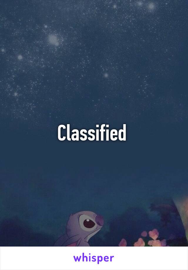 Classified 