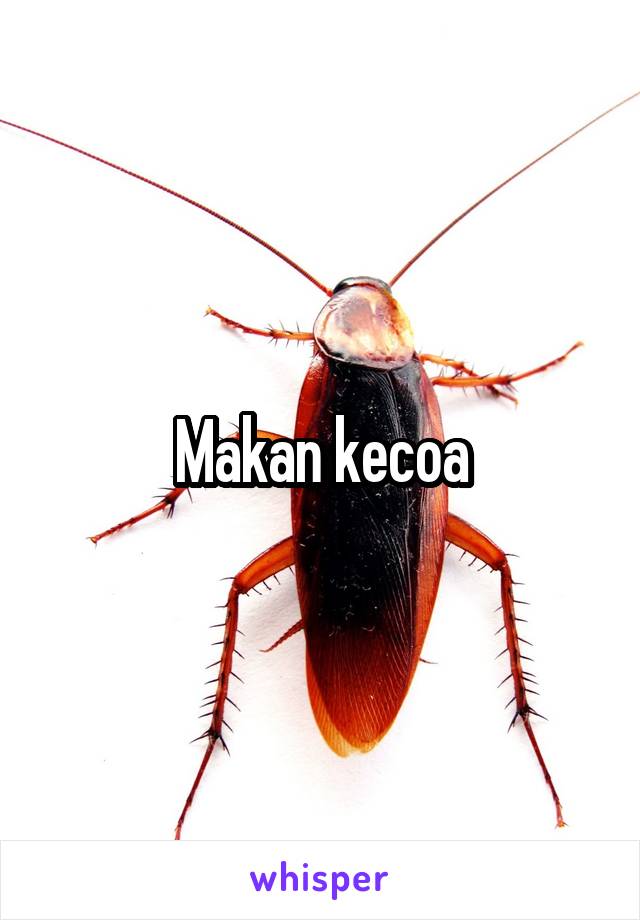 Makan kecoa