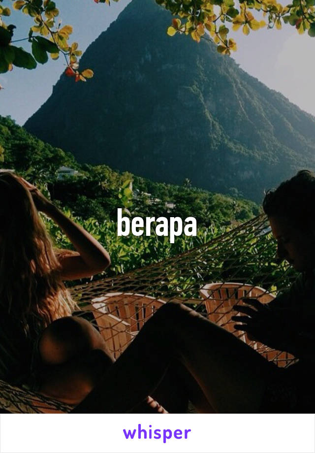 berapa