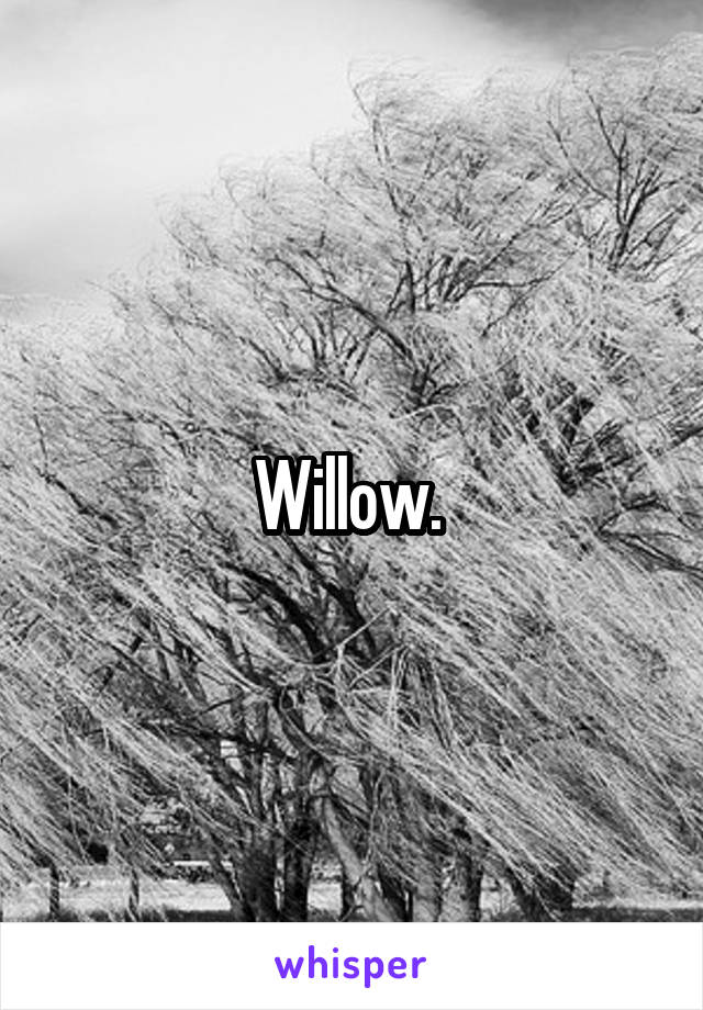 Willow. 